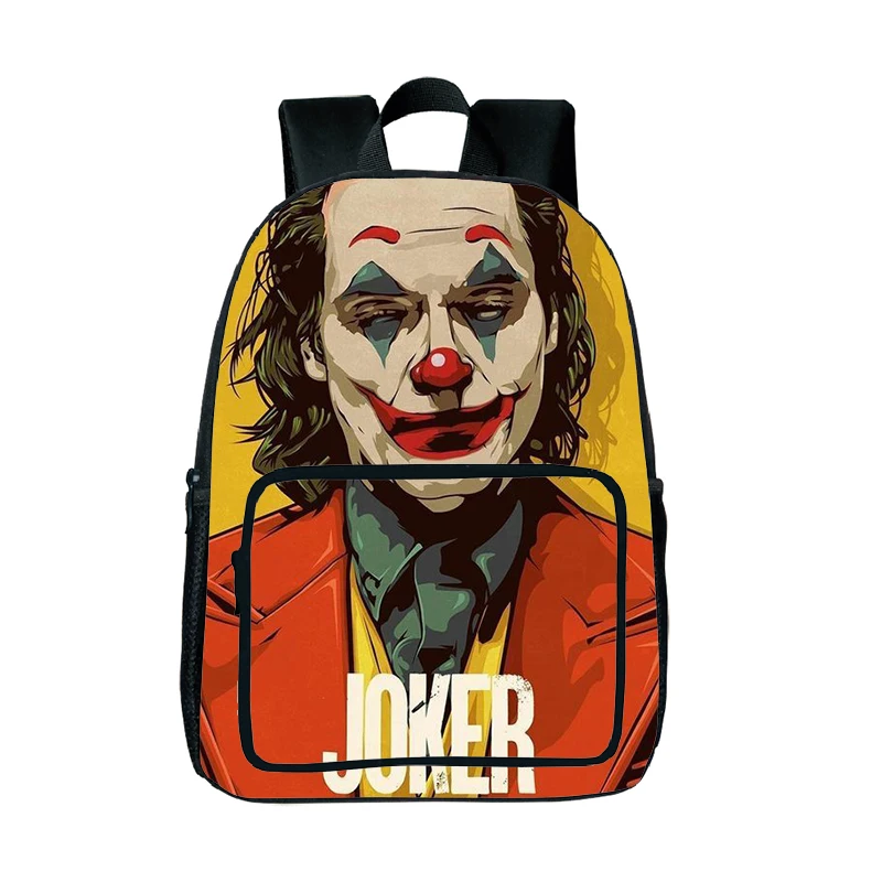 Рюкзак Джокер Женский Mochila школьные сумки для девочек-подростков рюкзак для ноутбука рюкзак для путешествий Черный Рюкзак Zaino Plecak - Цвет: 166 1