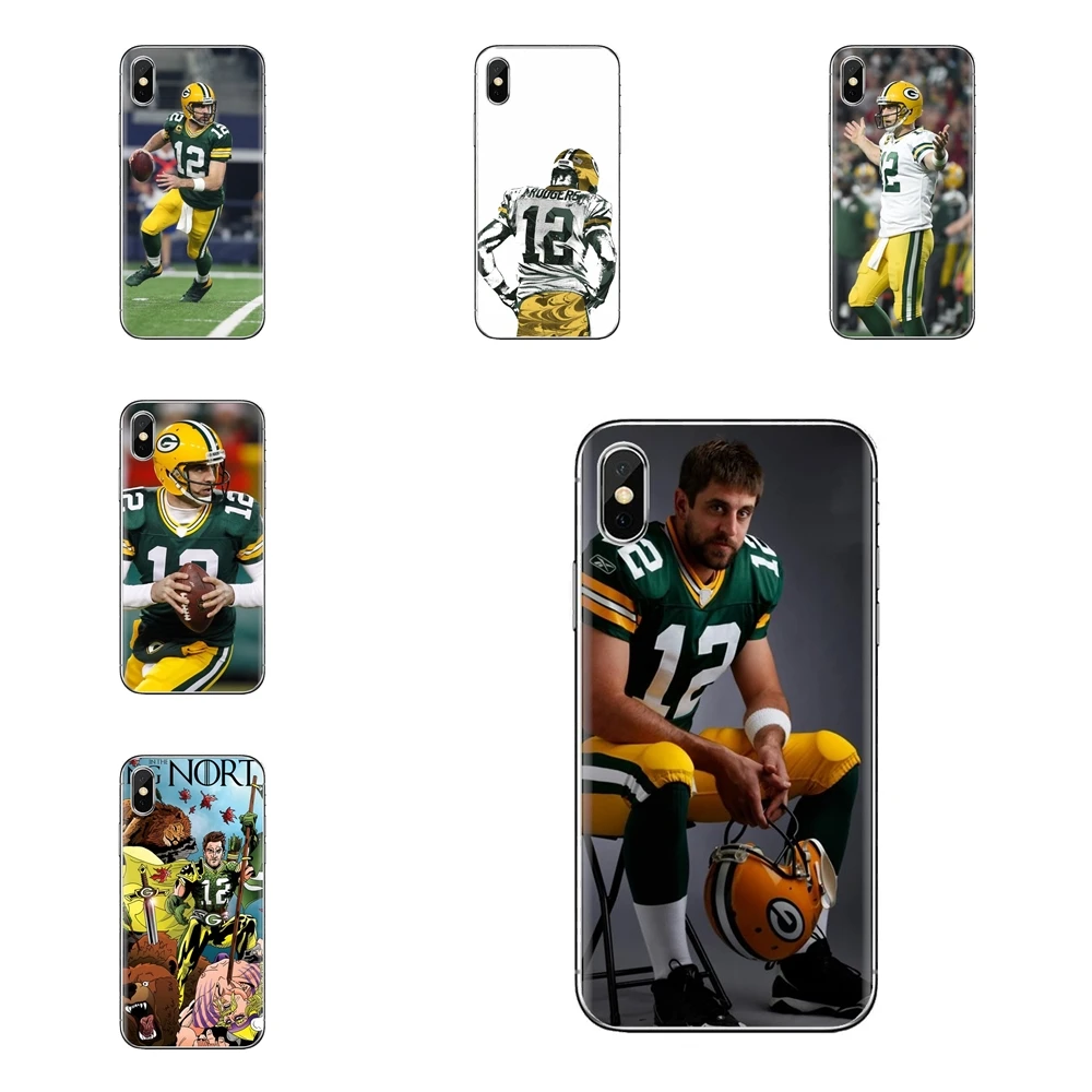 Soft Transparent Cases Covers For HTC One U11 U12 X9 M7 M8 A9 M9 M10 E9 Plus Desire 630 530 626 628 816 820 830 Aaron Rodgers |