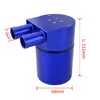 PQY - UNIVERSAL Aluminum Alloy Reservior Oil Catch Can Tank for BMW N54 335 BLACK & SILVER & Red & Blue PQY-TK60 ► Photo 2/6