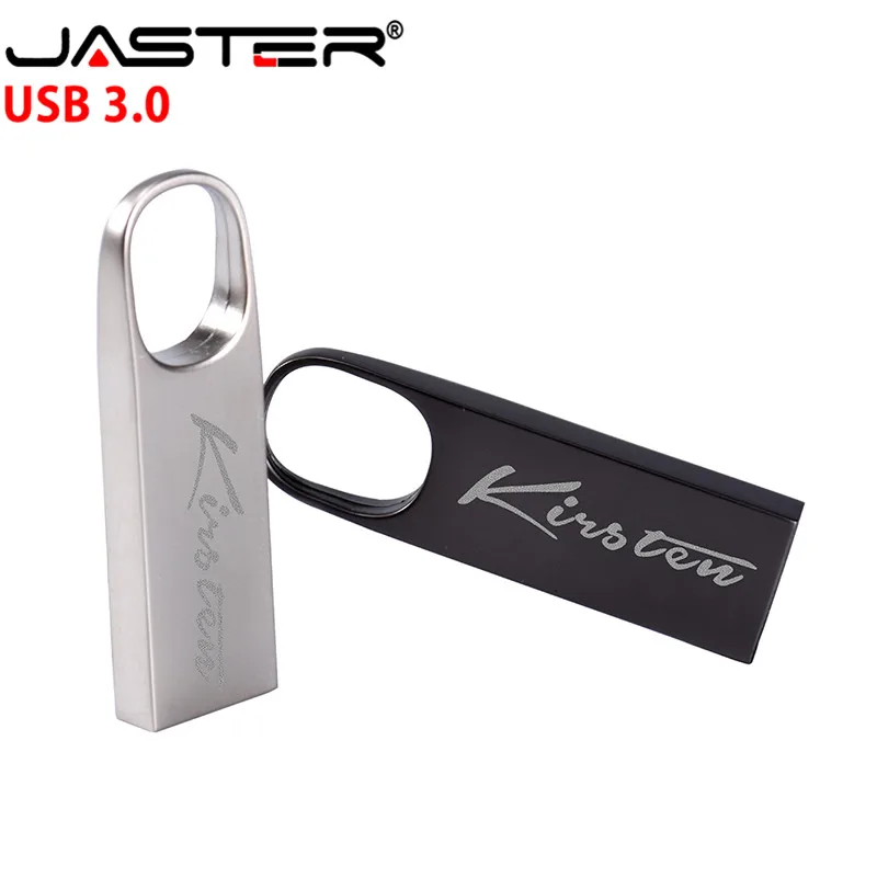 JASTER USB 3,0(более 10 шт. бесплатный логотип) Стильный металлический флеш-накопитель 4 ГБ 8 ГБ 16 ГБ 32 ГБ 64 Гб 128 ГБ флеш-накопитель карта памяти подарок