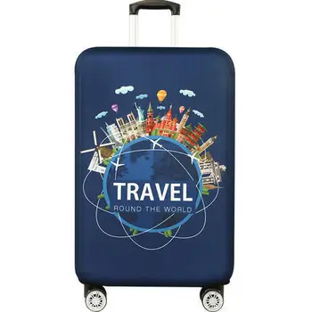 

Case Thicker Travel Luggage Protective Suitcase New Dust Accessorie Baggag Elastic Luggage Cover Apply To 18-30inch Suitcase Bag
