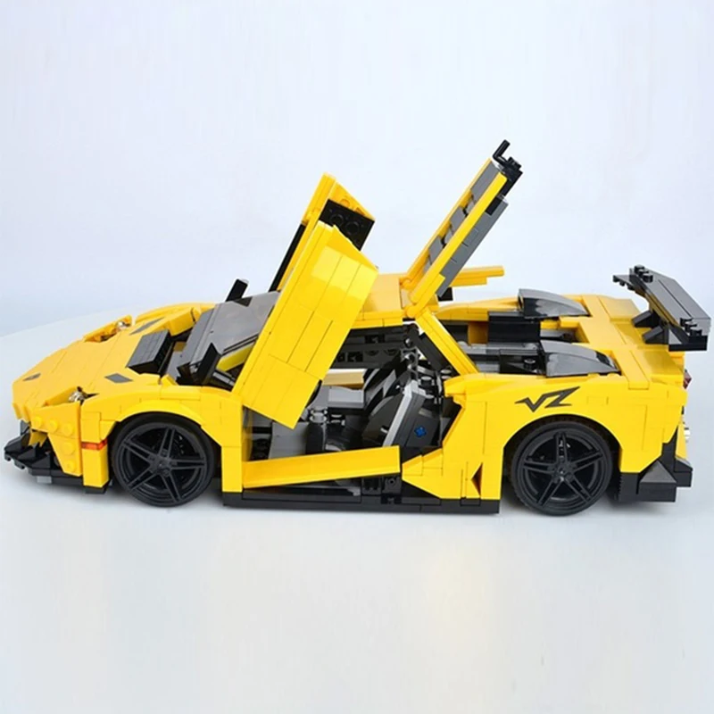 XingBao 03008 креативный MOC Technic серия Lamborghining набор образовательных строительных блоков Кирпичи игрушки подарки для детей