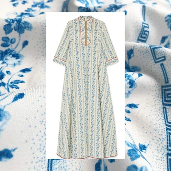 

G brand printed diagonal polyester fabric cloth 145 cm width fashion clothing dress fabric custom wholesale alibaba express