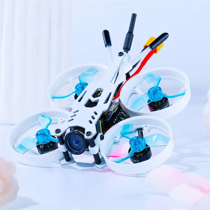Горячая Распродажа, гоночный Дрон iFlight CineBee 75 мм 75HD 2-3S Whoop с белой пластиной RC FPV sucex mirco F4 12А 200 мВт черепаха V2 HD FPV камера