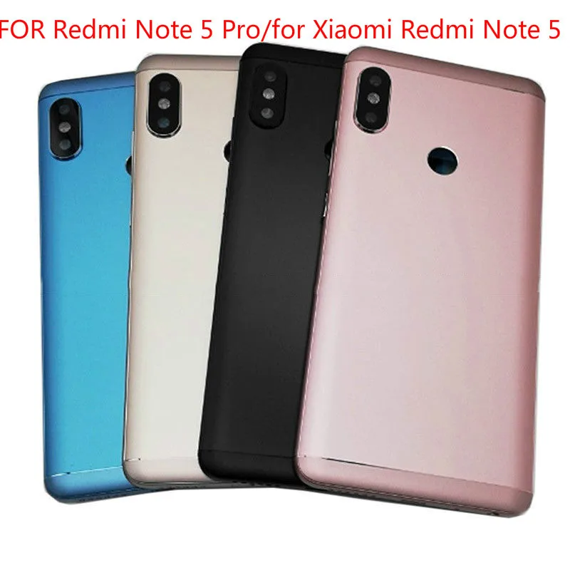 Подарок + задняя крышка металлическая дверь корпус для Xiaomi Redmi Note 5/ 5 Pro батарея