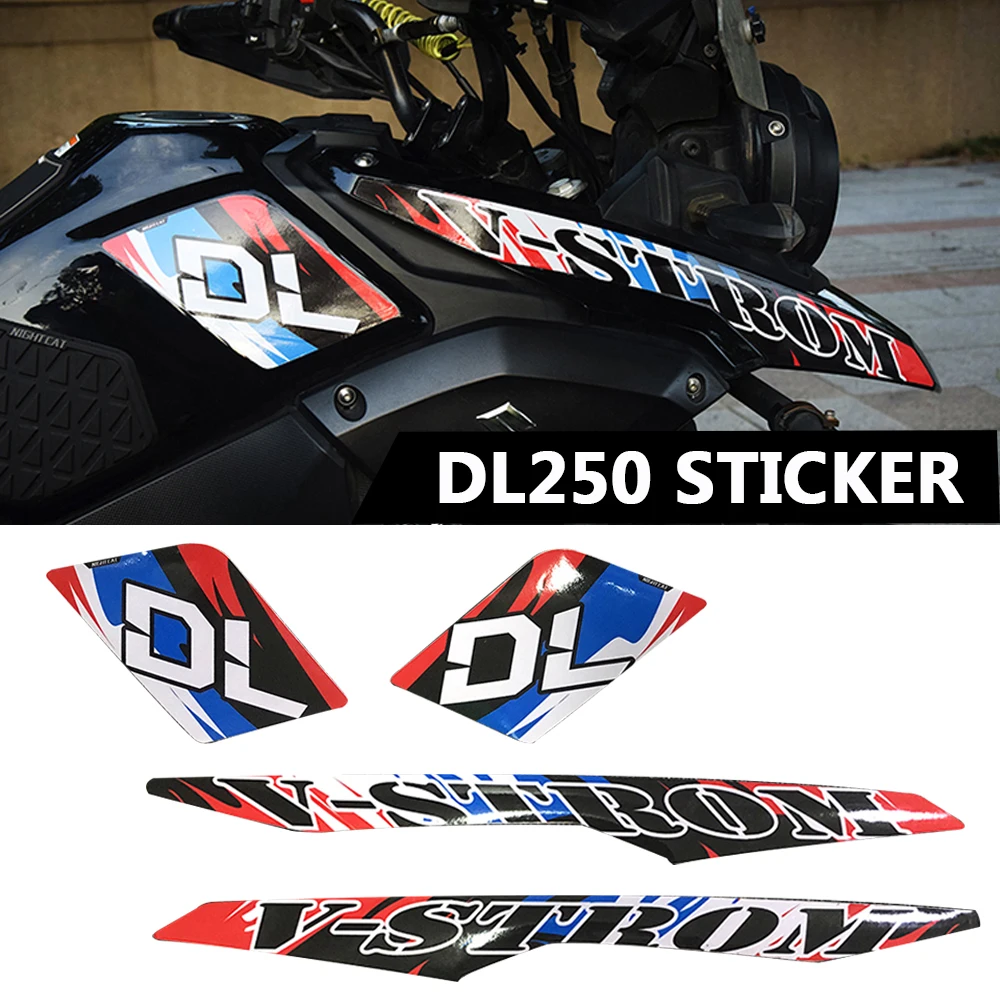 Наклейка s мотоцикл водонепроницаемый протектор для Suzuki DL250 V-Storm250 весь автомобиль мото наклейка