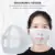 3D Mouth Mask Support Breathing Assist Help Mask Внутренняя Подушка Кронштейн Пищевой Силиконовый Держатель Маски Дышащий Клапан
