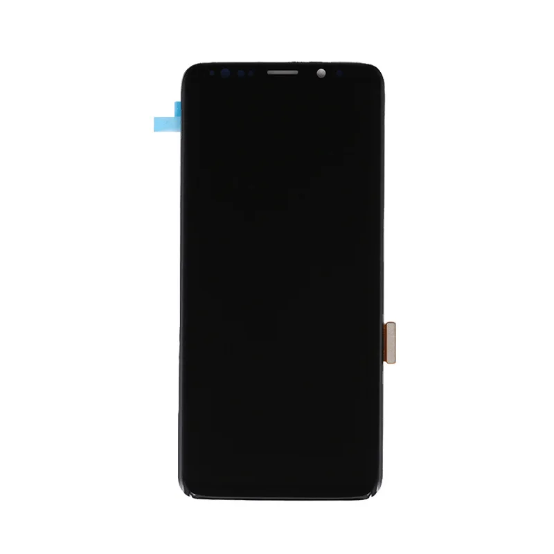 Супер AMOLED SAMSUNG Galaxy S9 lcd S9 G960 G965 дисплей сенсорный экран дигитайзер с рамкой замена сборка