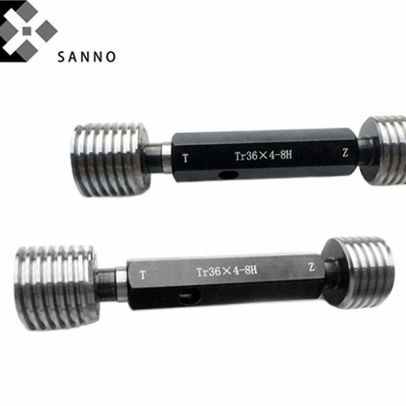 Trapezoidal plug gauge Tr36x6 Tr38x7 Tr40x7 7H 8H LH screw thread go
