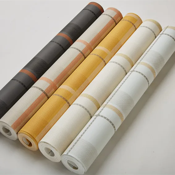 

Scandinavian Minimalist INS-Style Wallpaper Bedroom Warm England Plaid Wallpaper Online Celebrity Dormitory Decoration Backgroun