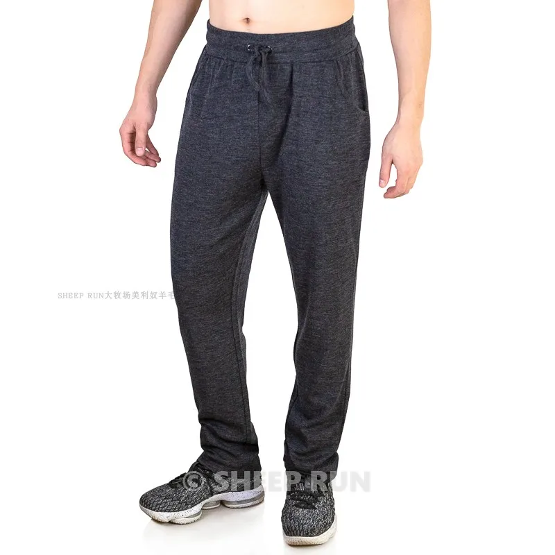 cotton track pants Men's Merino Wool Casual Pants, Men's Merino Casual Trousers, Soft, Elastic and Comfort Wool Rib Pants, Stretchable Waist cotton track pants