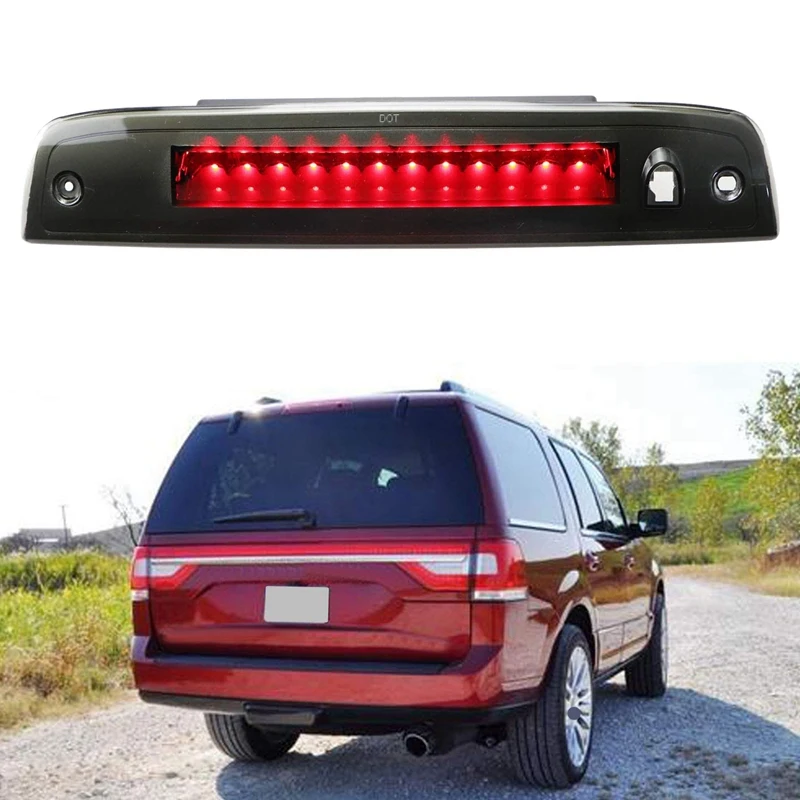 Для Ford Expedition/Lincoln Navigator 2003- светодиодный тормоз с высоким креплением третий свет дымовая линза задняя крыша свет