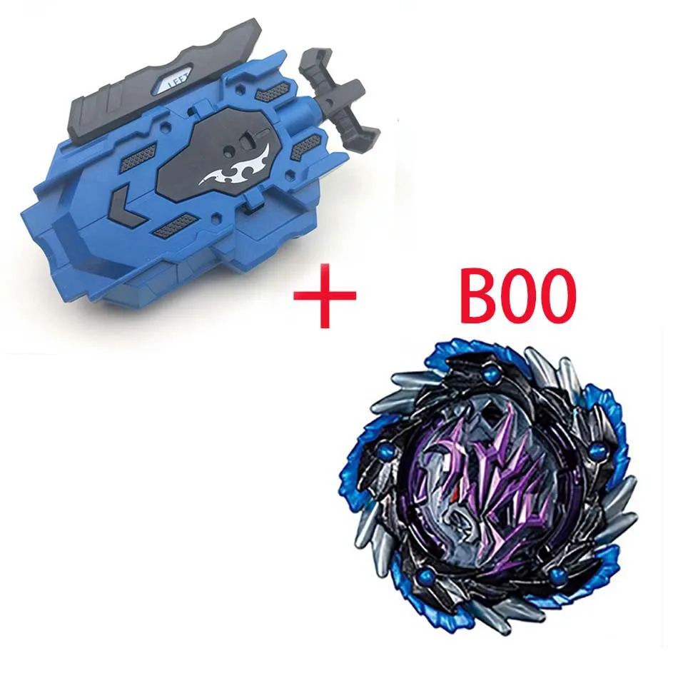 Beyblade Burst B-106 CHO-Z VALKYRIE. Z. Ev с левым и правым двухсторонним пусковым устройством, металлический бустер, топ стартер, гироскоп, спиннинговая игрушка для боя - Цвет: B00