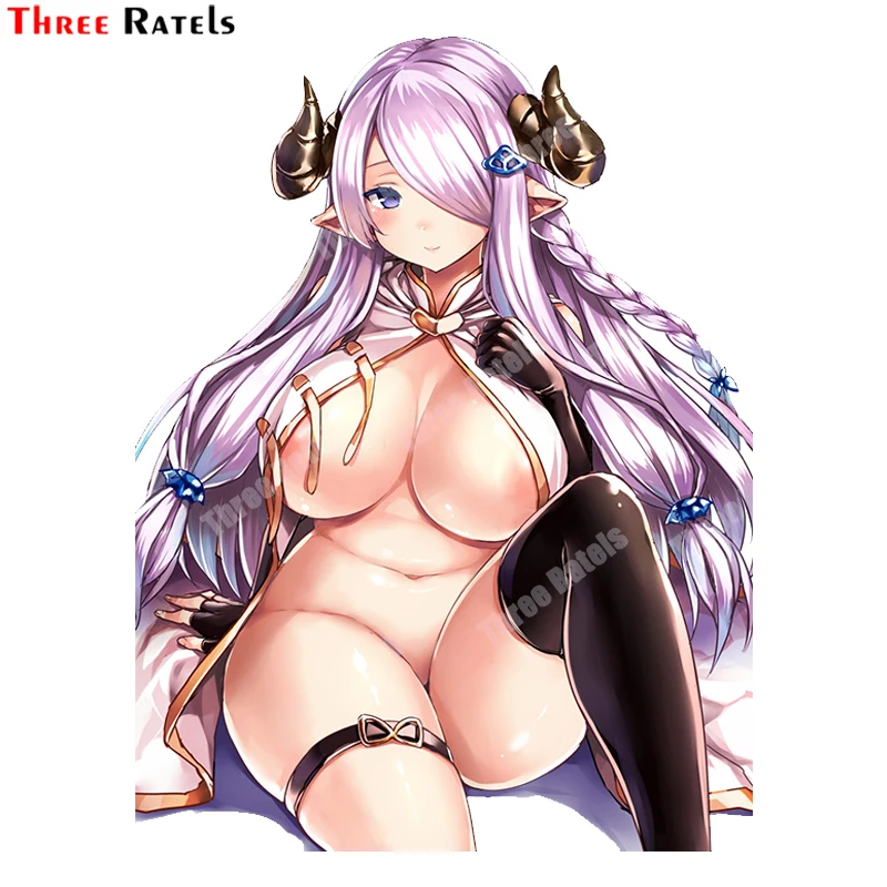 Three Ratels B180 Narmaya Granblue Fantasy Stickers Per Peugeot 207 Car Decor Vinile Materiale Impermeabile