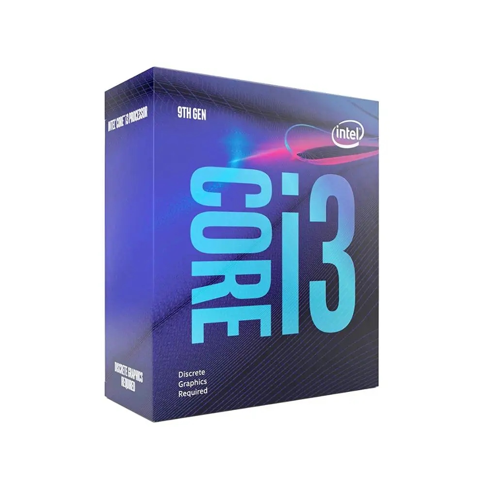 Процессор Intel Core i3-9100F для настольных ПК 4 ядра до 4,2 ГГц без процессора Графика LGA1151 серии 300 65 Вт