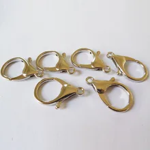 Металлическая застежка-лобстер из цинкового сплава Застежка-карабин из нержавеющей стали d-образная Кнопка брелок висячая пряжка