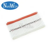 100 шт 1N60 DO-7 1N60P DO-35 Диод Шоттки Германий ТВ Радио FM Обнаружение