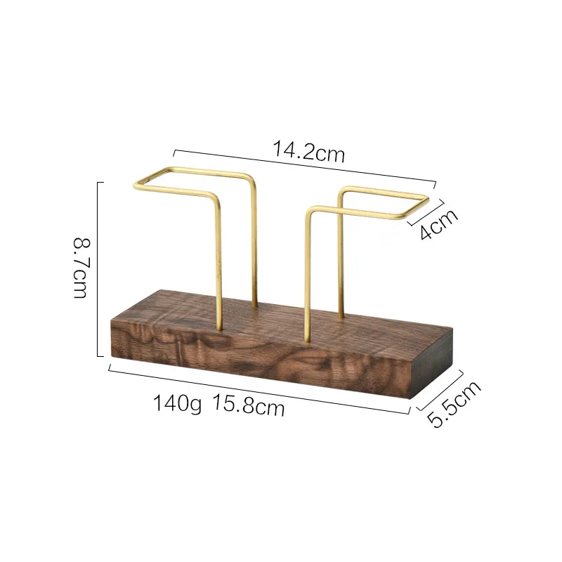 

Desktop Organizer Tableware Supplies Wood Tissue Box StorageToothpick салфетница Paper Holder Napkin Brass