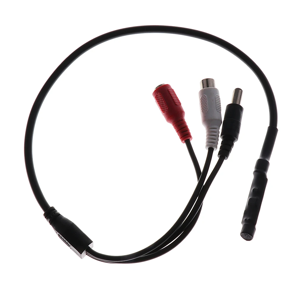 Mini Audio CCTV Microphone Sound Pick Up For Security Camera DC 6-12V