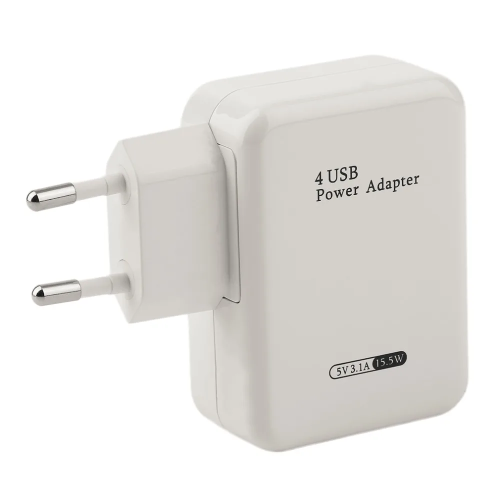 Многофункциональное Универсальное USB зарядное устройство для путешествий, настенное зарядное устройство, адаптер, портативное зарядное устройство для смартфонов, 4 порта