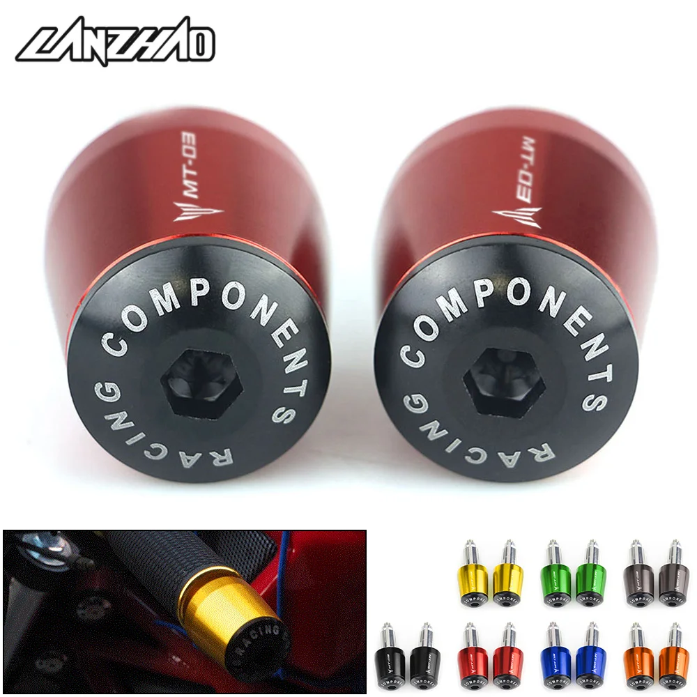 Motorcycle CNC Aluminum Handlebar Bar End Plug Balance Pad Modified