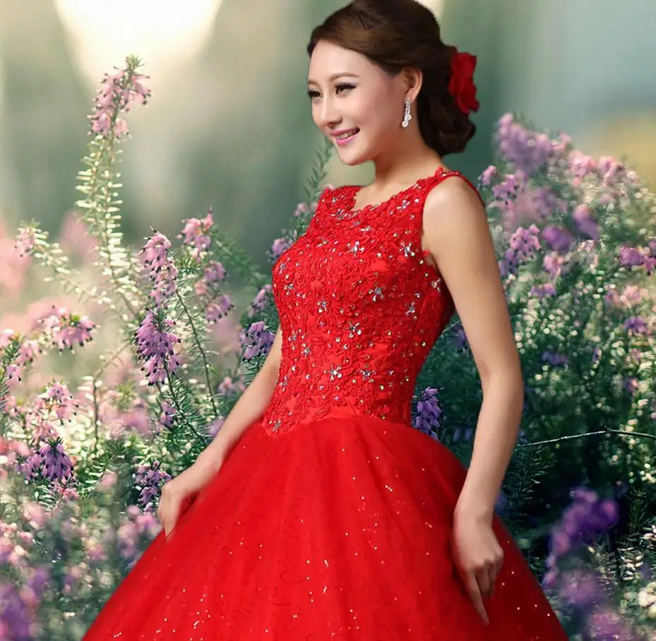 Недорогое винтажное Новое поступление кружевное Сверкающее vestido de noiva Дешевое бальное свадебное платье платья для матери невесты