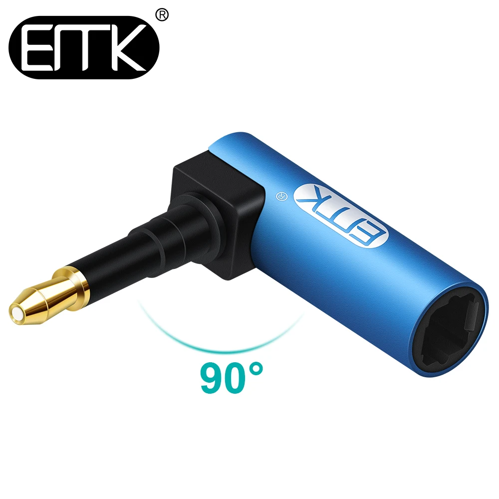 Оптический аудиокабель EMK 3 5 мм мини оптический коннектор для цифрового SPDIF Toslink
