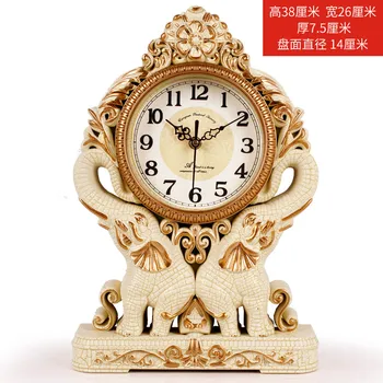 

Nordic Luxury Table Clock Silent Creative Art Desk Watch Living Room Desktop Clock Modern Design Reloj De Mesa Home Decor AC50TC
