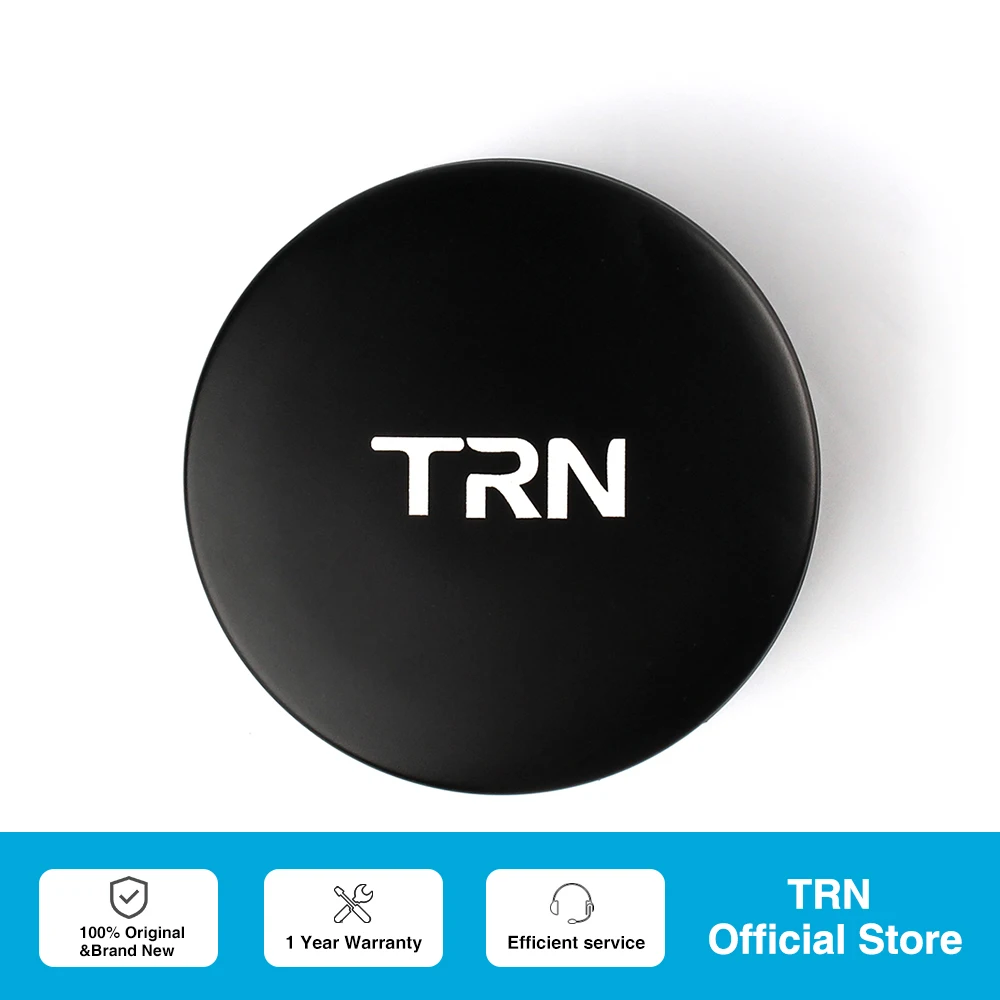 

TRN Earphone Metal Box Customizable logo High-end Bluetooth Earphone Storage box Anti-pressure Portable Earphone Bag for TRN V90