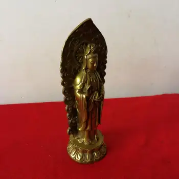 

Copper Satue Pure copper Guanyin ornament arts and crafts