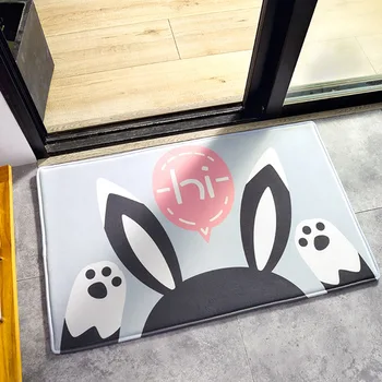 

Household Cartoon Animal Bathroom Mat Entrance Door Mats Shower Anti-Slip Rugs Decoration Rugs Pads Area Rug