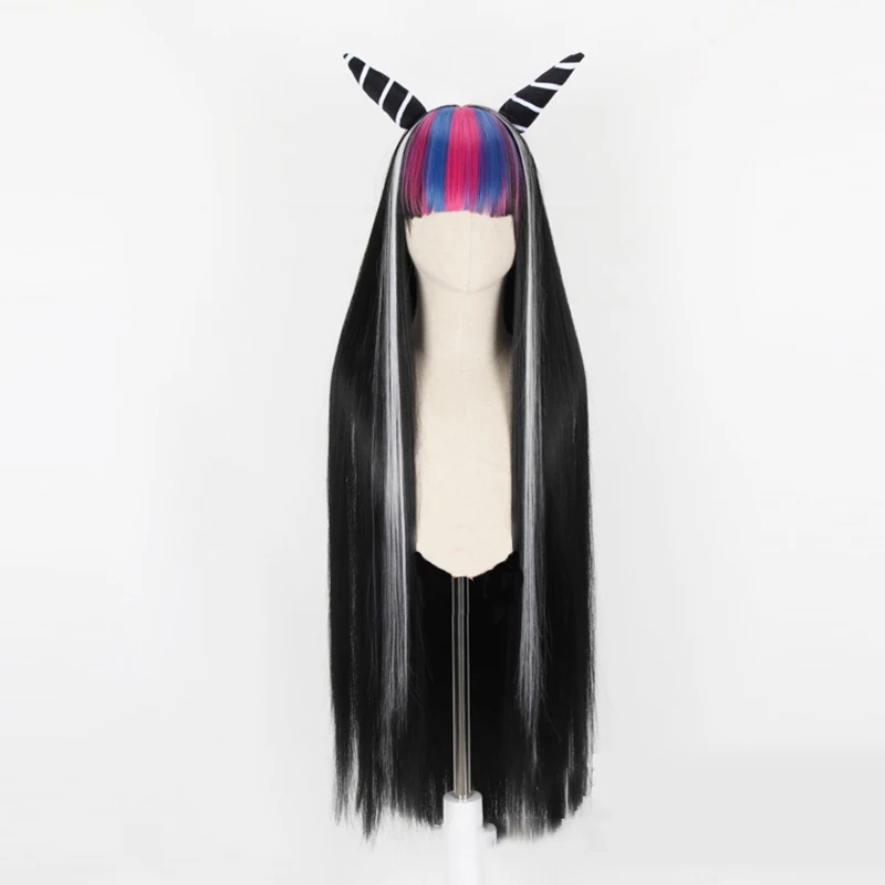 Cossky Mioda Ibuki парик Косплей Реквизит Волосы Danganronpa Косплей