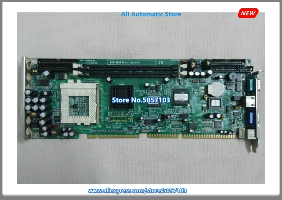 PCA-6003 Rev. A полноразмерная промышленная плата процессора P3 с интегрированной видеокартой