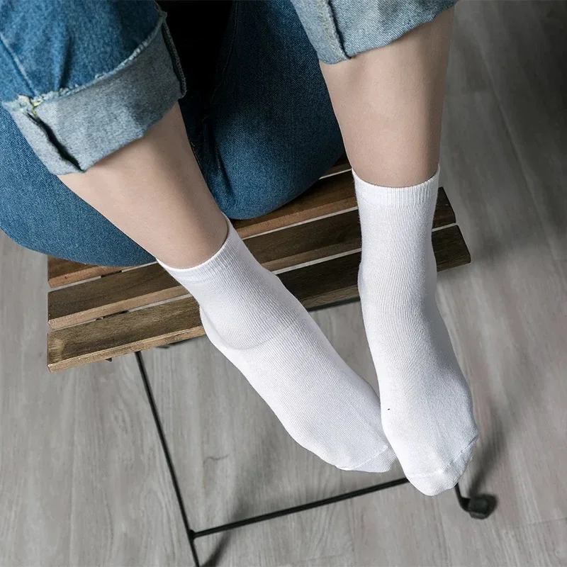 

5 Pairs/lot Men's Socks Cotton Large High Quality Business Casual Breathable Foot Bath Men's Socks Summer Autumn Men