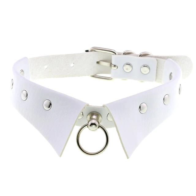 Designer New Gothic Leather Choker Punk 