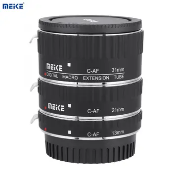 

Meike Auto Focusing Macro Extension Lens Adapter Tube Rings Set for Canon EF/EF-S Mount DSLR camera len accessories lens holder