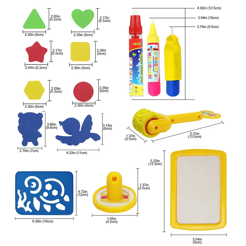

150X100 Extra Large Magic Water Canvas Children Early Childhood Educational Painting Exercise Tool Baby Doodle Mat