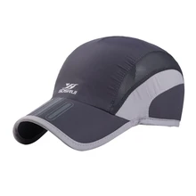 На открытом воздухе Спорт Гольф Кепки летние быстросохнущие защита от ультрафиолета, от солнца Регулируемый головной убор задняя застежка солнцезащитные кепки Для мужчин Для женщин