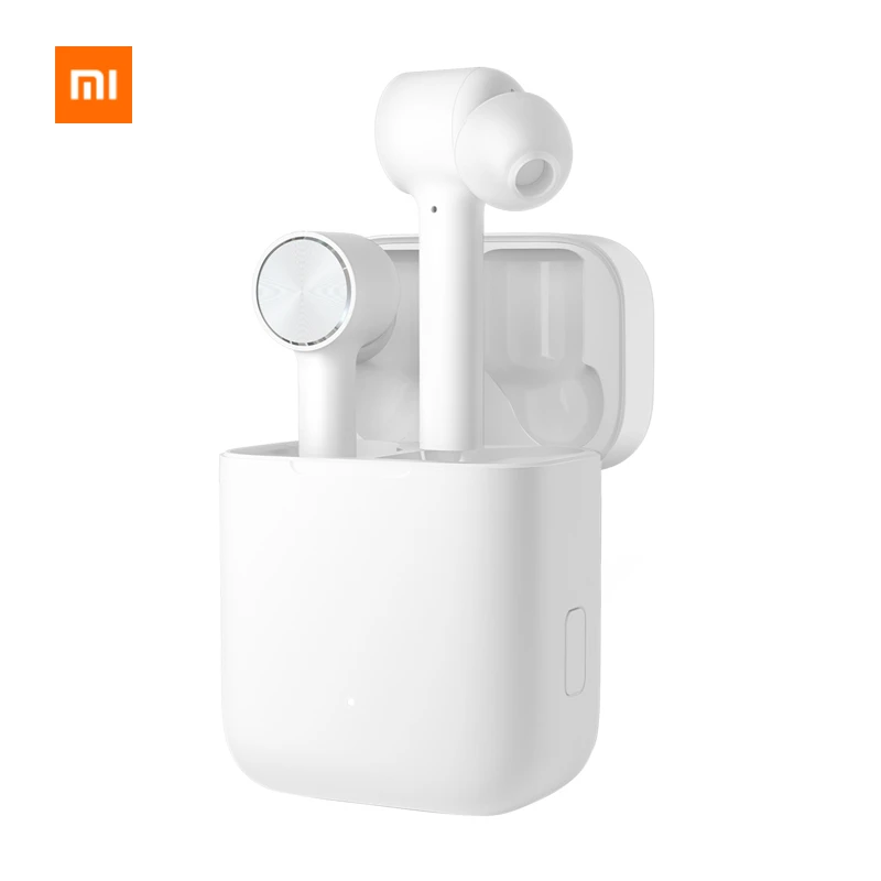 Xiao mi Airdots Pro mi Air TWS bluetooth-гарнитура истинные Беспроводные спортивные стереонаушники ANC переключатель ENC автоматическое управление паузой - Цвет: Airdots Pro 1
