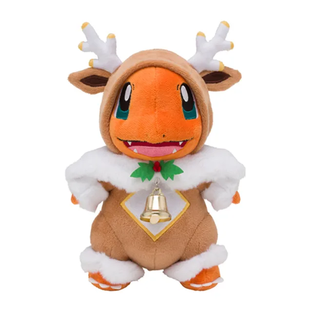 Pokemon 2020 new Christmas Charmander plush toy stuffed toys  A birthday present for a child