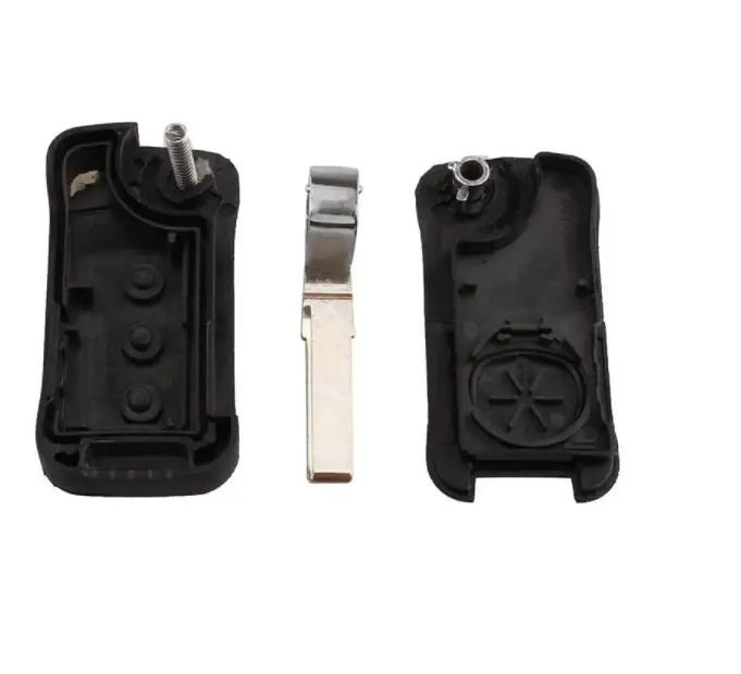 Для Porsche Cayenne 2003-2012 дистанционный чехол для ключа Fob Case 3 кнопки с тревогой