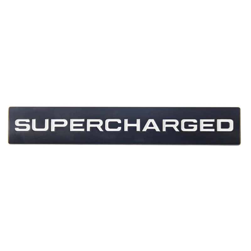 Автомобильный 3D металлический стикер для Land Rover Range Rover Sport supercharged, автомобильный корпус, дверные эмблемы для багажника, значок, Стильные наклейки - Название цвета: B