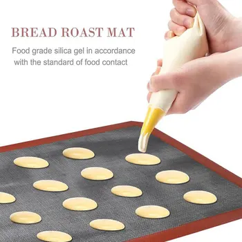 

Newest Arrival Silicone Hollow Baking Mat Non-stick Design Breathable Household for Cookie Bread Biscuits