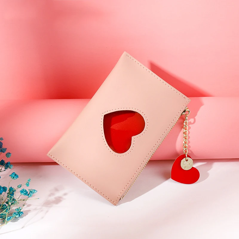 YIZHONG Heartwood кожаные женские кошельки карман для монет на молнии и держатель для карт Дамские кошельки брендовый дизайнерский женский кошелек детская сумочка для девочек