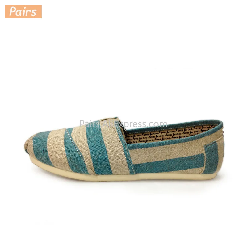 Spring Women Flat Shallow Loafers Canvas Shoes Fabric Female Casual Shoes Comfortable Breathable Ladies Mother Sewing Plus Size