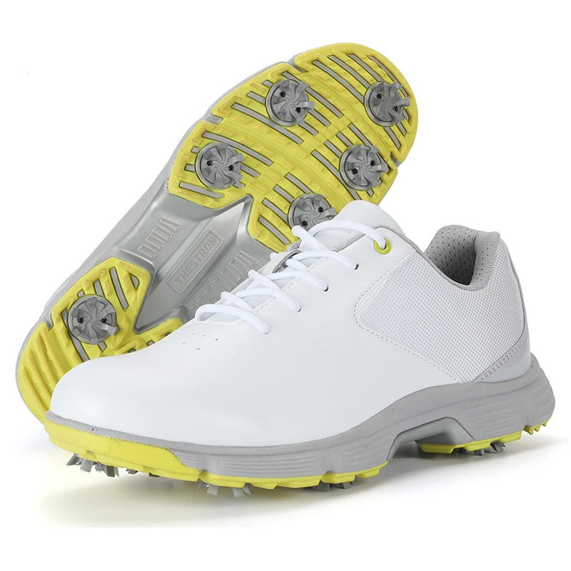 Waterproof Leather Golf Shoes Size 14 