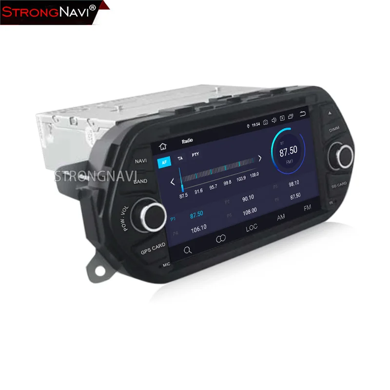 7 дюймов Android 9,0 автомобильный DVD мультимедиаплеер для FIAT Tipo Egea автомобильный Радио плеер с wifi Bluetooth gps навигация