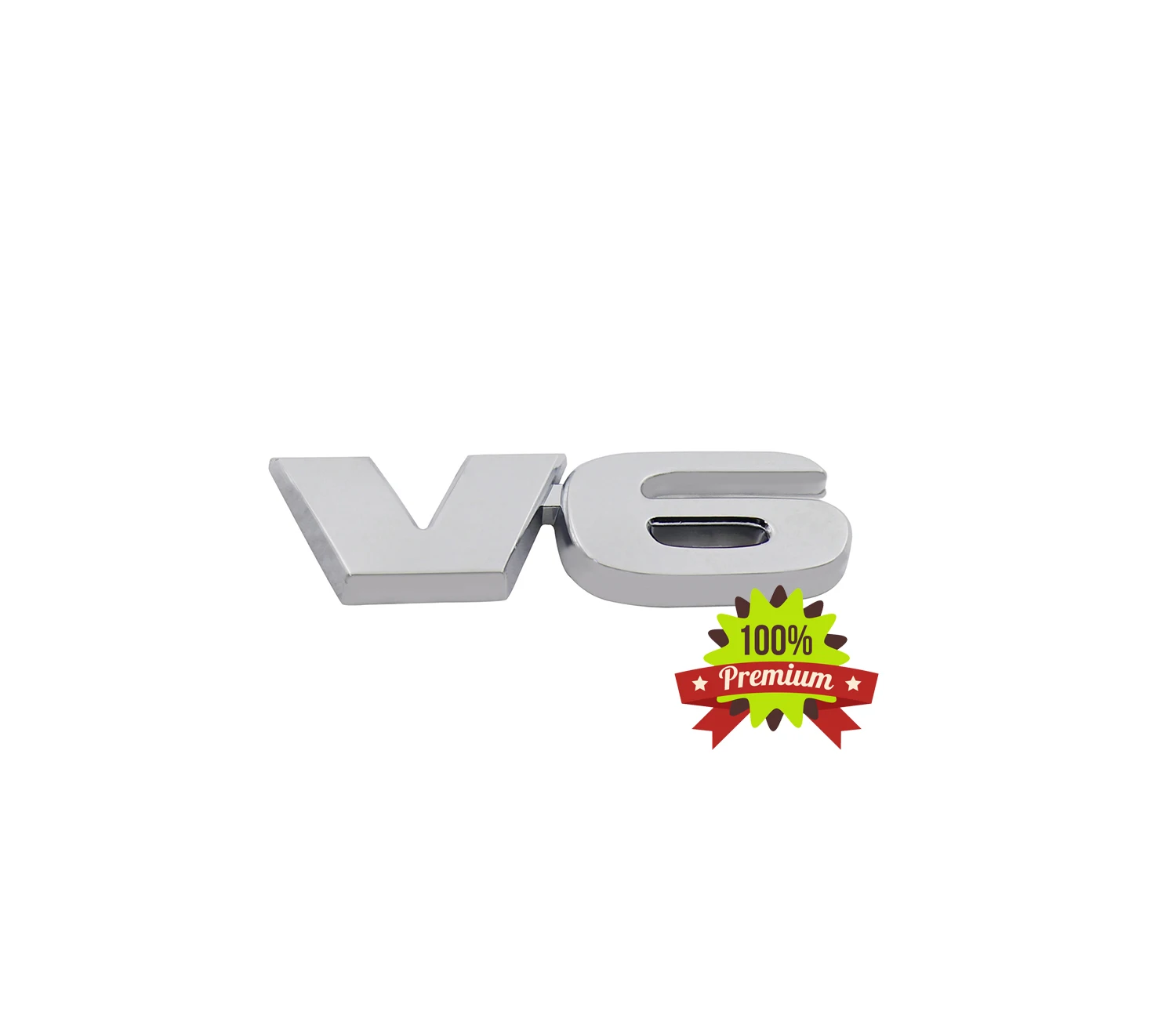 Хром V6 V 6 для крышек багажника Tacoma Fender наклейка с эмблемой|Наклейки на автомобиль|