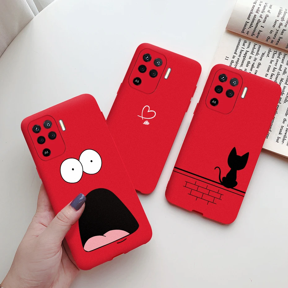 Charming Hand-Painted Soft Silicone Phone Case - Colorful Design