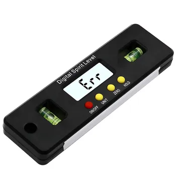 

1*Digital Level Box (without Battery) 0-150mm Digital Level Box Angle Finder Protractor Bevel Gauge With Magnetic Base